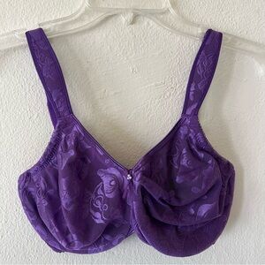 Wacoal Awareness Underwire Bra 85567 Seamless Full Coverage Jacquard 32DDD